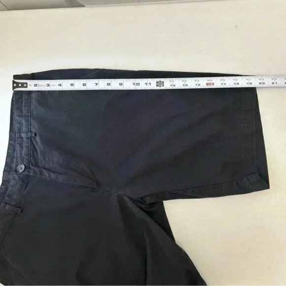 Calvin Klein Men’s Shorts Flat Front Chino Shorts 10” Inseam Black Size 32 - Picture 7 of 12